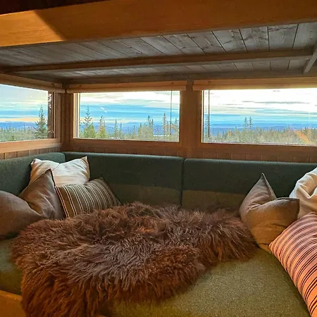 Design Cabin With Panoramic Views Near Sjusjoen Holiday home *