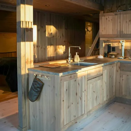 Design Cabin With Panoramic Views Near Sjusjoen Holiday home Mesnali