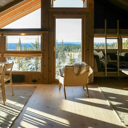 Holiday home Design Cabin With Panoramic Views Near Sjusjoen Mesnali